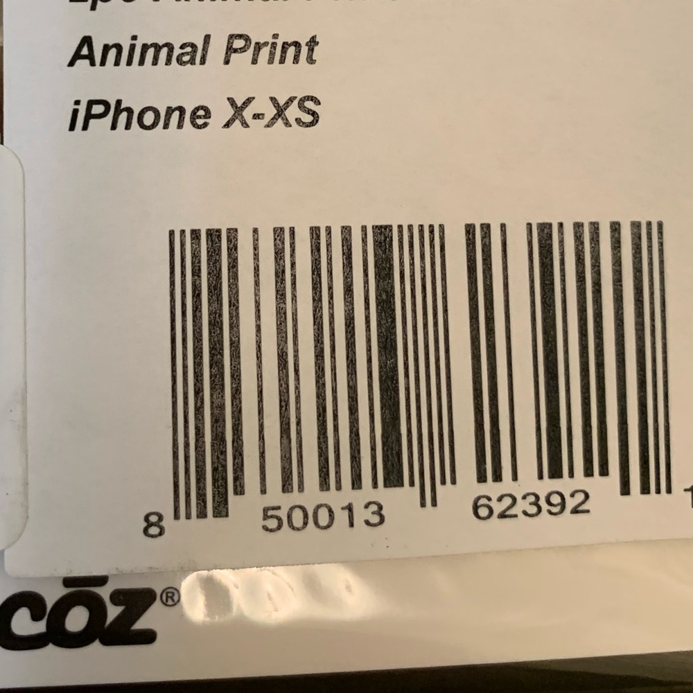 iPhone Case Square iPhone X-XS iDecoz Leopard Animal Print NEW - Picture 7 of 8